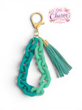 Blue&Green keychain