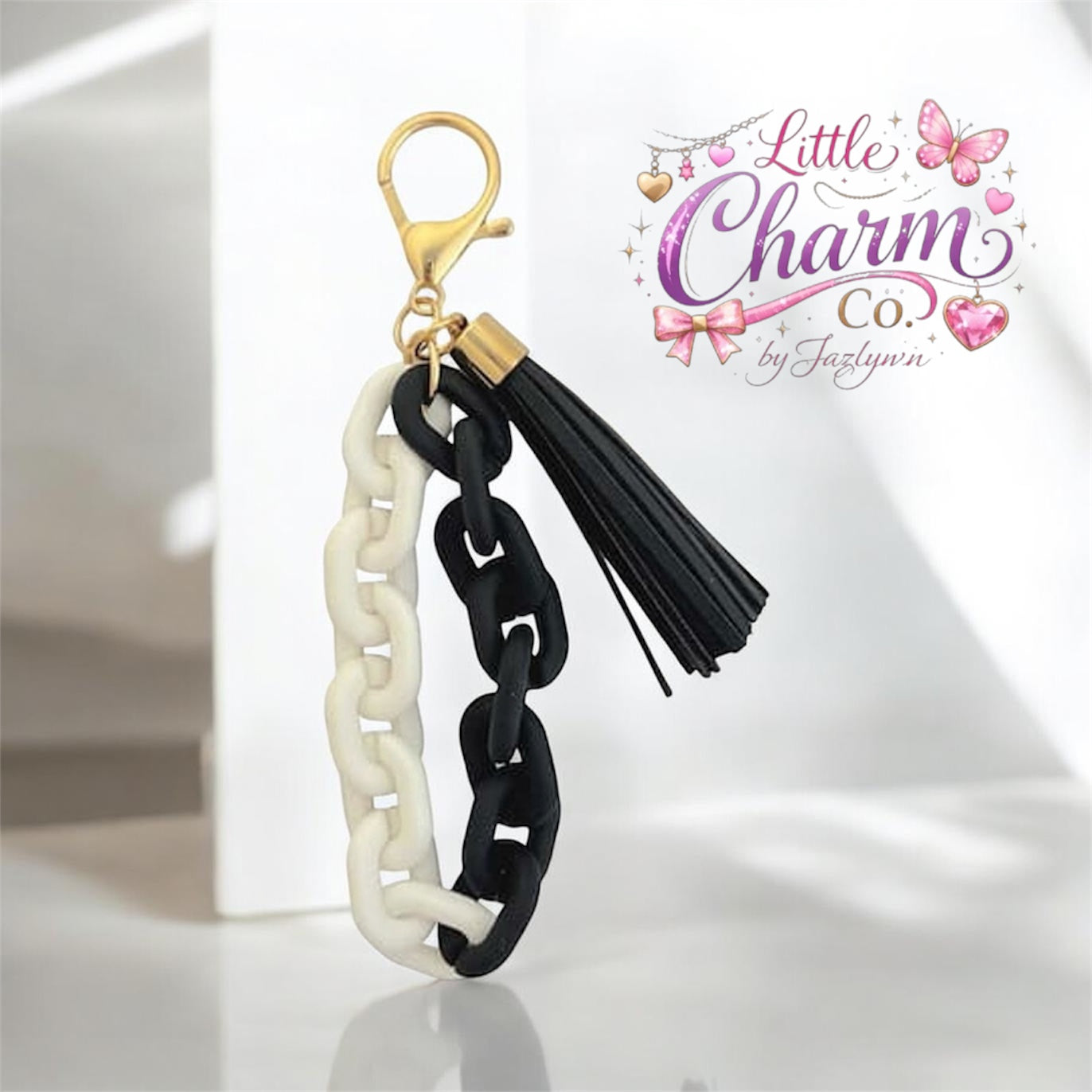 Black & white Keychain